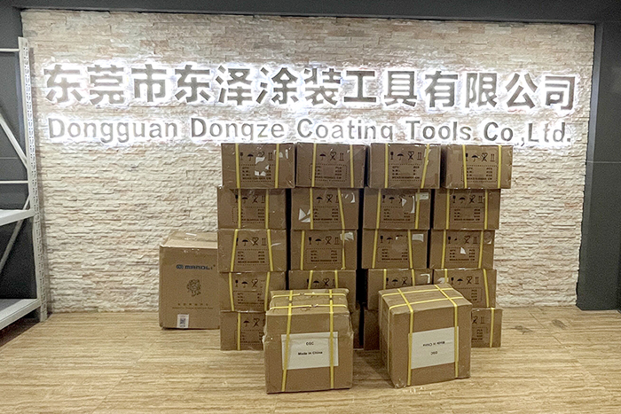 东泽涂装前台
