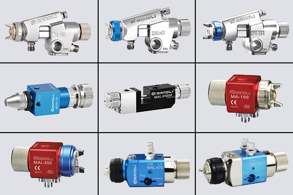 明丽2路气自动喷枪 明丽2路气自动喷枪