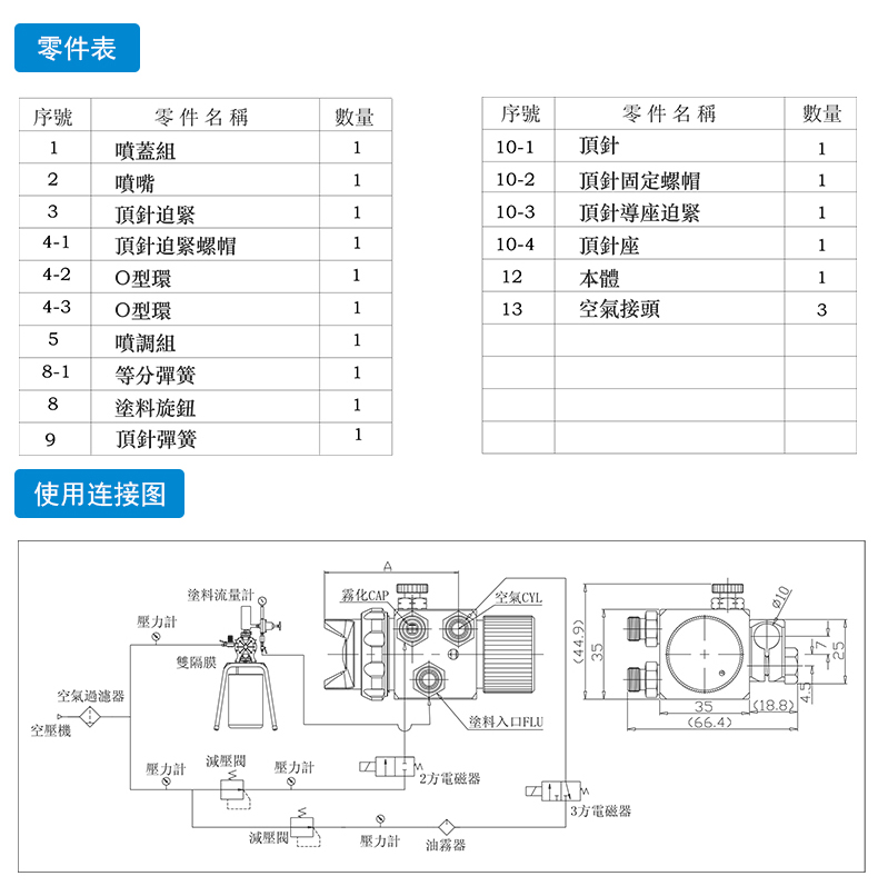 吸塑压铸专用脱模剂喷枪